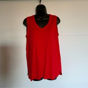 FDJ-French dressing, jeans, red tank top Small